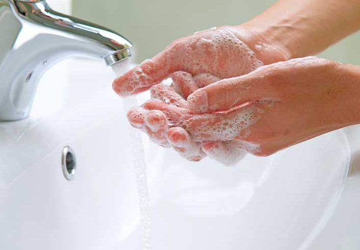 hand washing